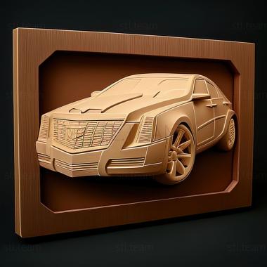 3D model Cadillac XTS (STL)